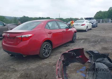 2015 Toyota Corolla S Plus from USA, damaged, VIN 2T1BURHE7FC275624